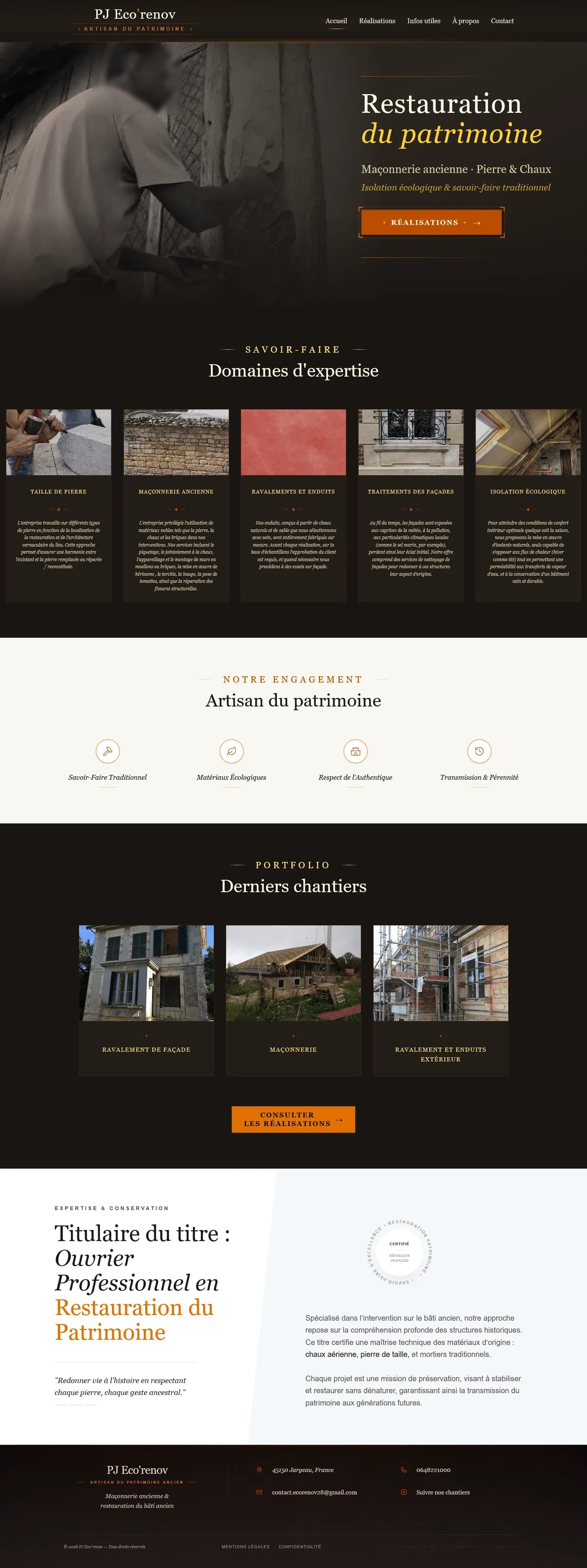 PJ Écorénov Desktop